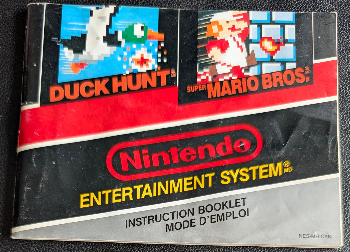 Nintendo NES Manuals Lot of 4 + 1 Poster | Original Vintage Game Paperwork