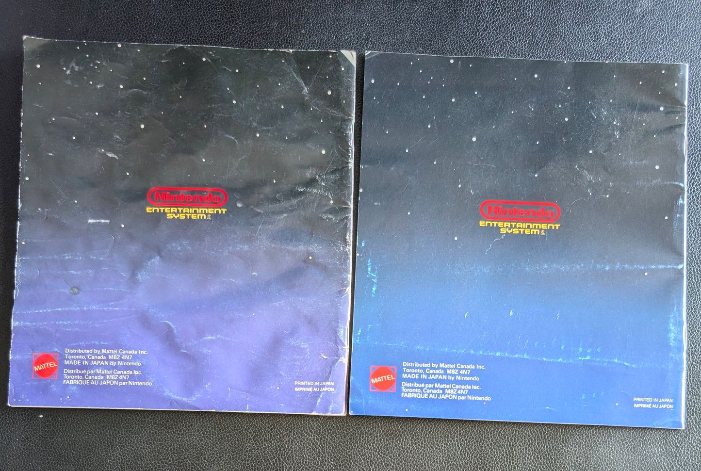 Nintendo NES Manuals Lot of 4 + 1 Poster | Original Vintage Game Paperwork