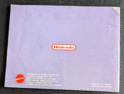 Nintendo NES Manuals Lot of 4 + 1 Poster | Original Vintage Game Paperwork