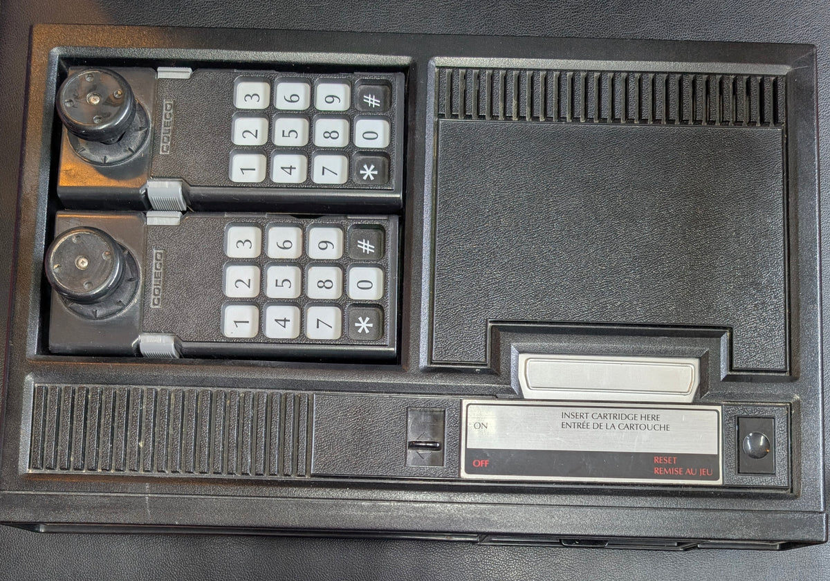 ColecoVision Model 2400 Console | Complete Bundle | 2 Controllers + 2 Joysticks | VG