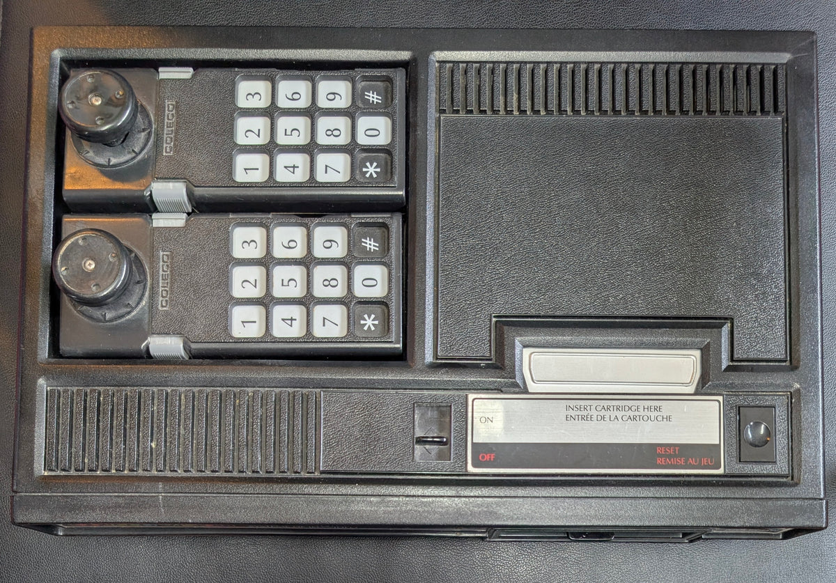 ColecoVision Model 2400 Console | Complete Bundle | 2 Controllers + 2 Joysticks | VG