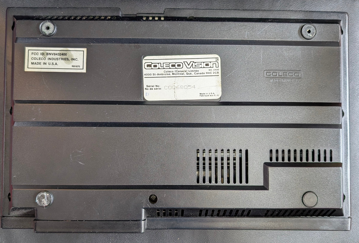 ColecoVision Model 2400 Console | Complete Bundle | 2 Controllers + 2 Joysticks | VG
