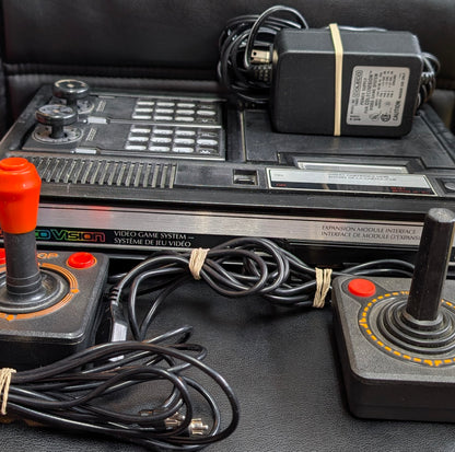 ColecoVision Model 2400 Console | Complete Bundle | 2 Controllers + 2 Joysticks | VG