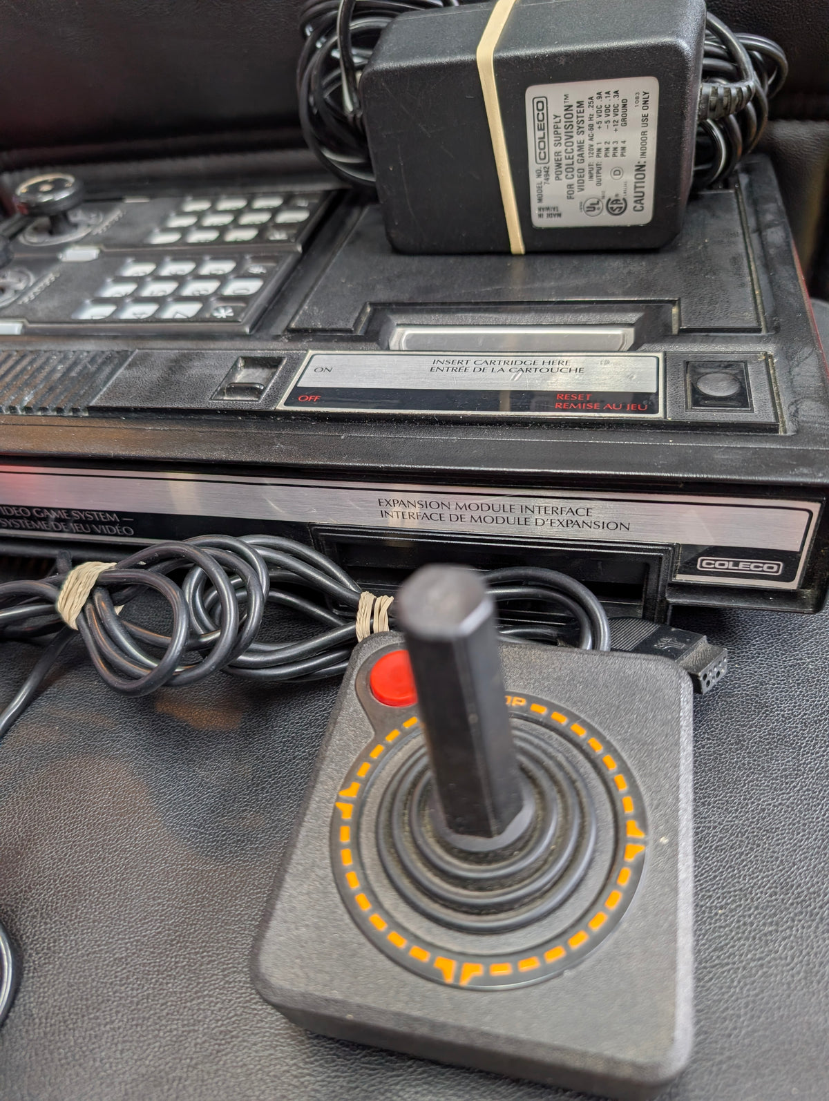 ColecoVision Model 2400 Console | Complete Bundle | 2 Controllers + 2 Joysticks | VG