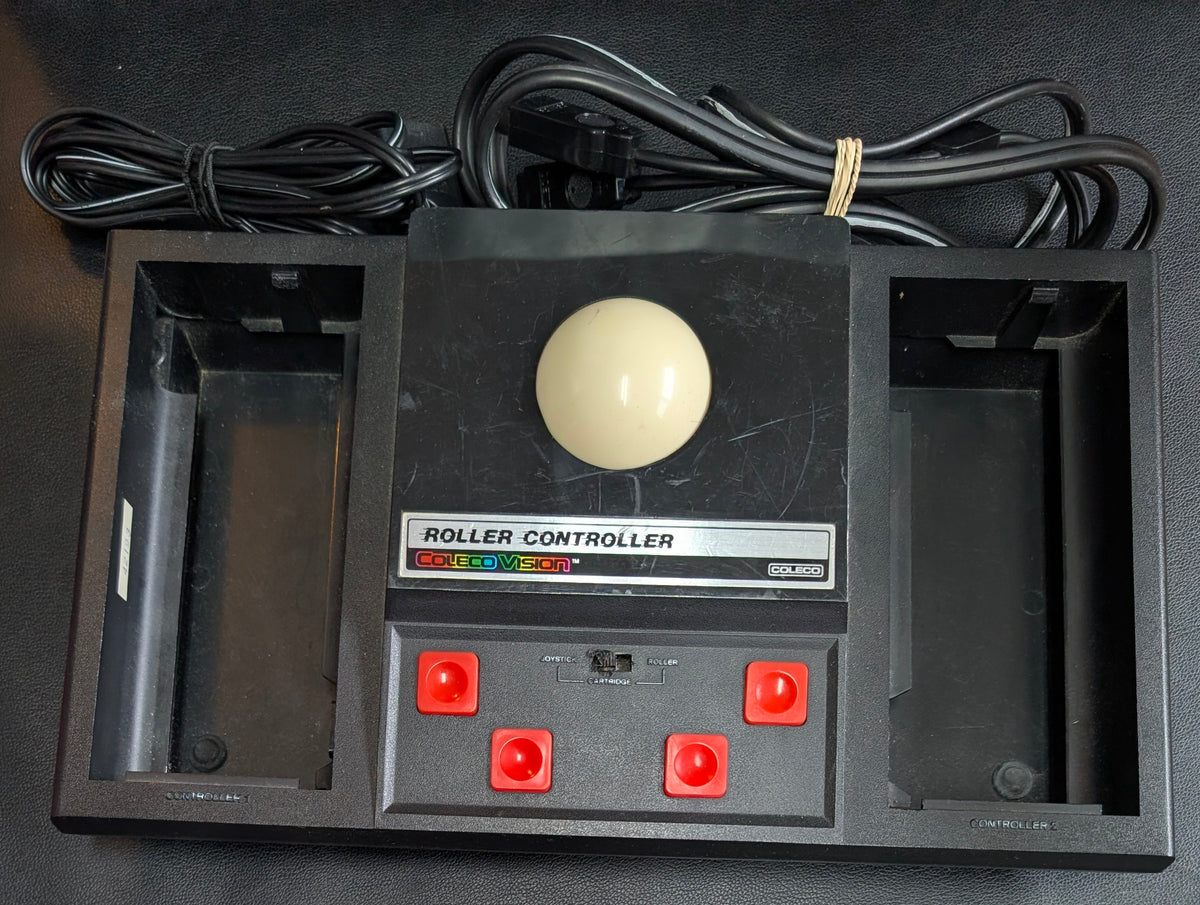 ColecoVision Roller Controller (1983) | Hard To Find Vintage Controller | Classic Accessory + Tested
