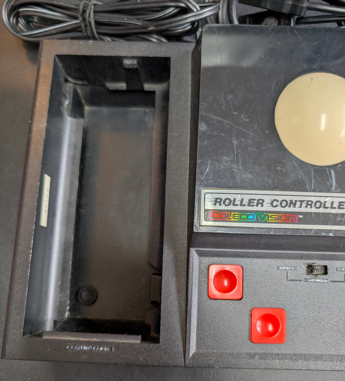 ColecoVision Roller Controller (1983) | Hard To Find Vintage Controller | Classic Accessory + Tested