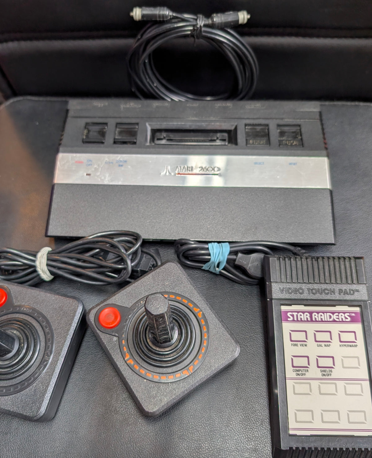 Atari 2600 “Vader” Junior Console Bundle | 2 Joysticks + Star Raiders Touch Pad