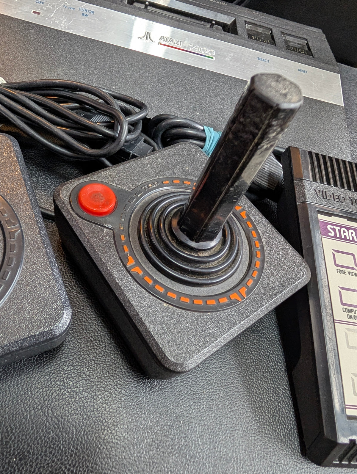 Atari 2600 “Vader” Junior Console Bundle | 2 Joysticks + Star Raiders Touch Pad