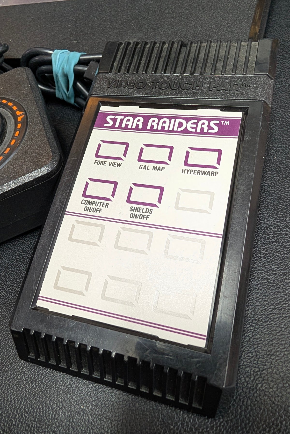 Atari 2600 “Vader” Junior Console Bundle | 2 Joysticks + Star Raiders Touch Pad