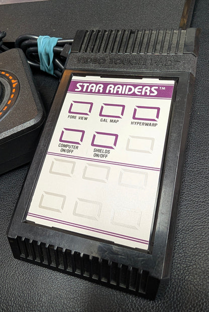 Atari 2600 “Vader” Junior Console Bundle | 2 Joysticks + Star Raiders Touch Pad