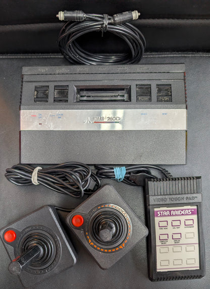 Atari 2600 “Vader” Junior Console Bundle | 2 Joysticks + Star Raiders Touch Pad