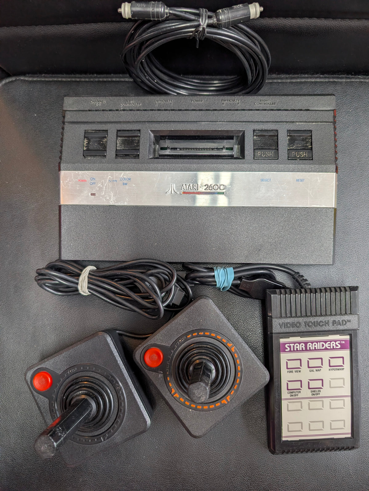 Atari 2600 “Vader” Junior Console Bundle | 2 Joysticks + Star Raiders Touch Pad