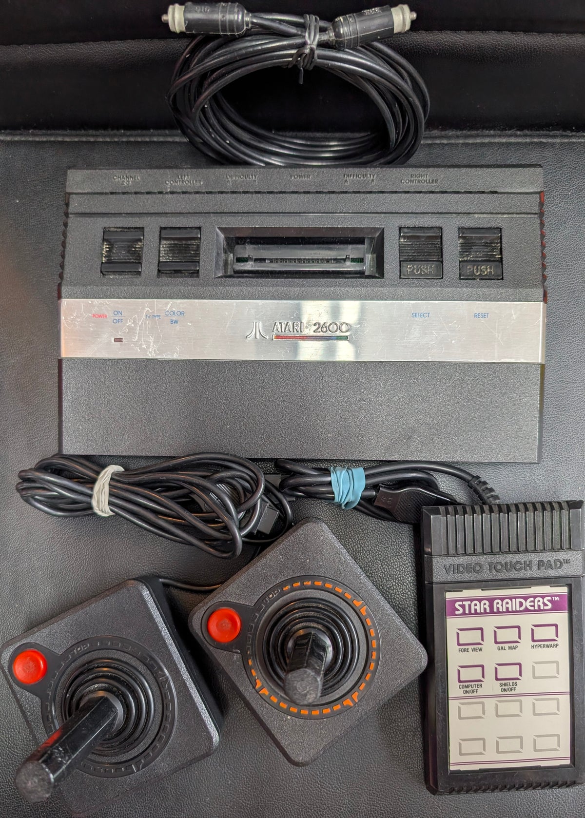 Atari 2600 “Vader” Junior Console Bundle | 2 Joysticks + Star Raiders Touch Pad