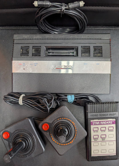 Atari 2600 “Vader” Junior Console Bundle | 2 Joysticks + Star Raiders Touch Pad