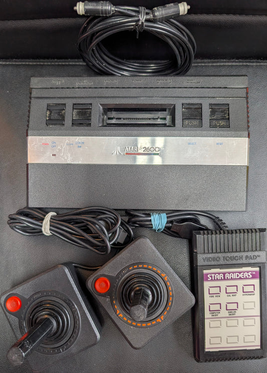 Atari 2600 “Vader” Junior Console Bundle | 2 Joysticks + Star Raiders Touch Pad