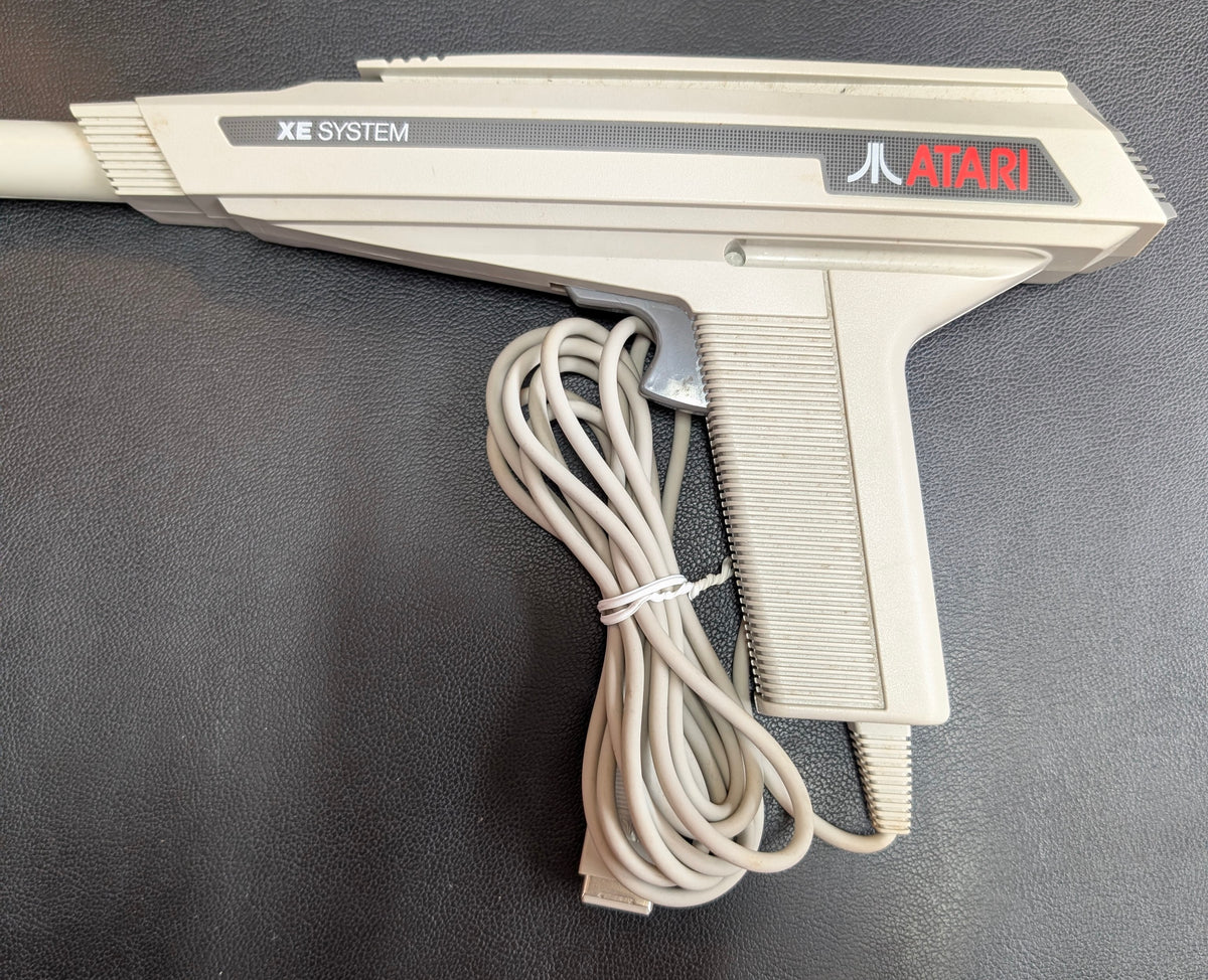 Atari XG-1 Light Gun | Rare (1987) XE Deluxe System | NEW OLD STOCK | Factory Plastic | Made In Japan