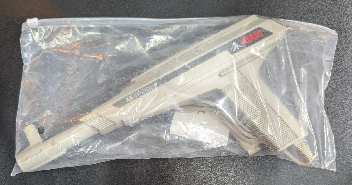 Atari XG-1 Light Gun | Rare (1987) XE Deluxe System | NEW OLD STOCK | Factory Plastic | Made In Japan