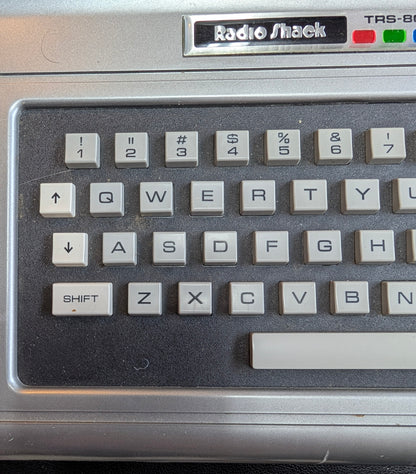 Radio Shack TRS-80 Color Computer 1 (CoCo 1) Model 26-3004 RARE Updated 32K | 2 Joysticks & Hookup Cords | GREAT SHAPE