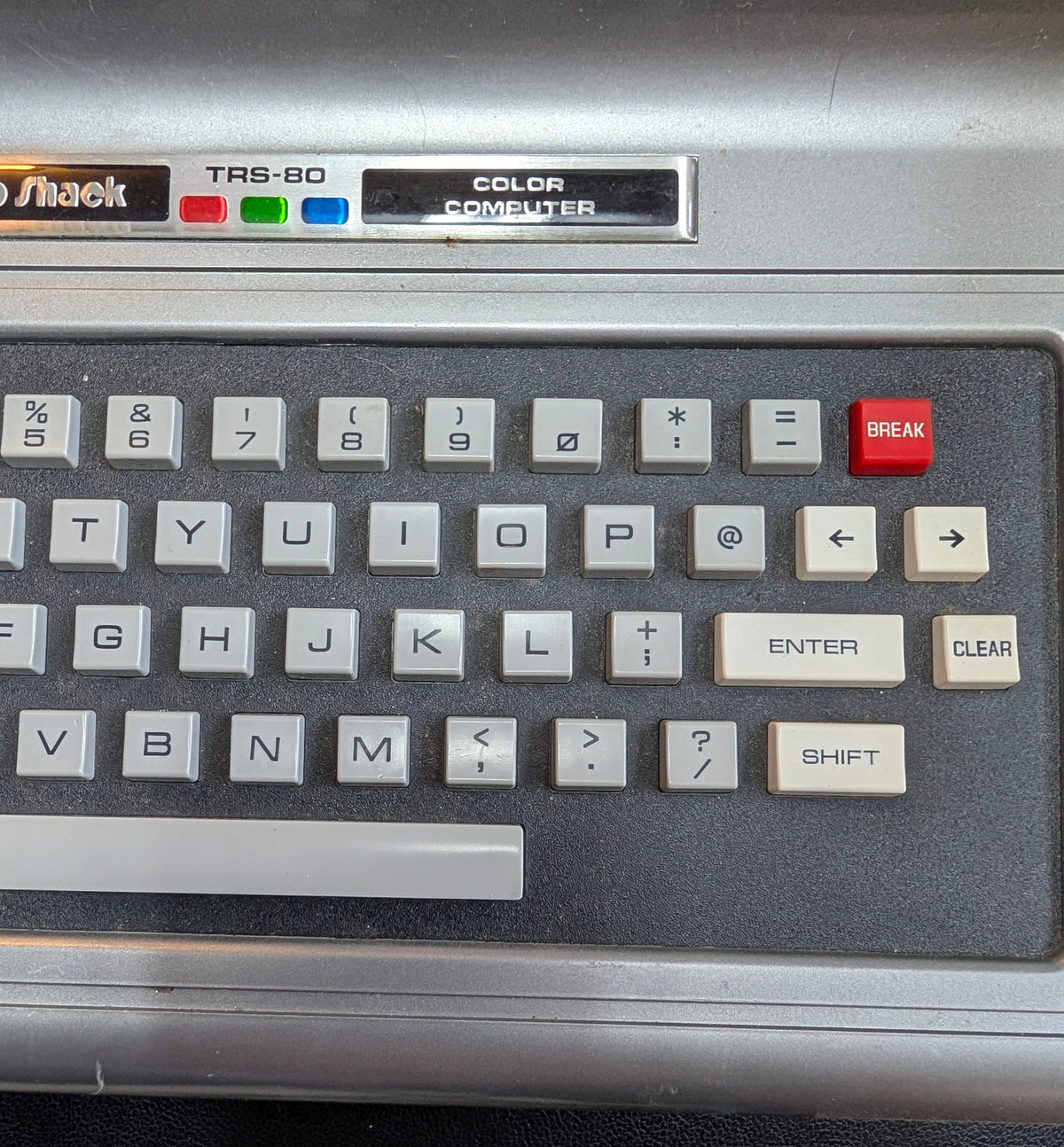 Radio Shack TRS-80 Color Computer 1 (CoCo 1) Model 26-3004 RARE Updated 32K | 2 Joysticks & Hookup Cords | GREAT SHAPE