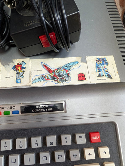 Radio Shack TRS-80 Color Computer 1 (CoCo 1) Model 26-3004 RARE Updated 32K | 2 Joysticks & Hookup Cords | GREAT SHAPE