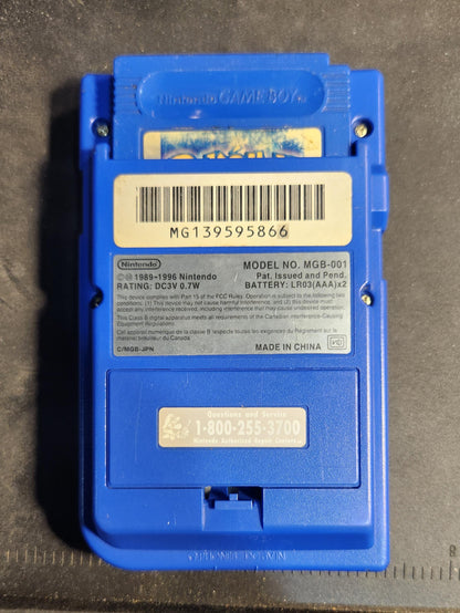 Nintendo Game Boy Pocket Console (Blue) | Genuine Nintendo | Tested & Working