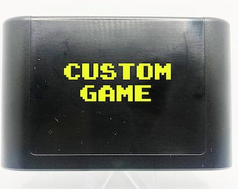 Custom Game Order - SEGA - GENESIS MEGA DRIVE Ent. Console NTSC/PAL Cartridge + BOX