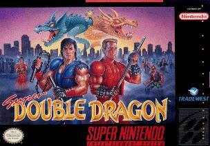 Authentic Double Dragon - SNES - Super Nintendo Ent. System 1992 NTSC Cartridge