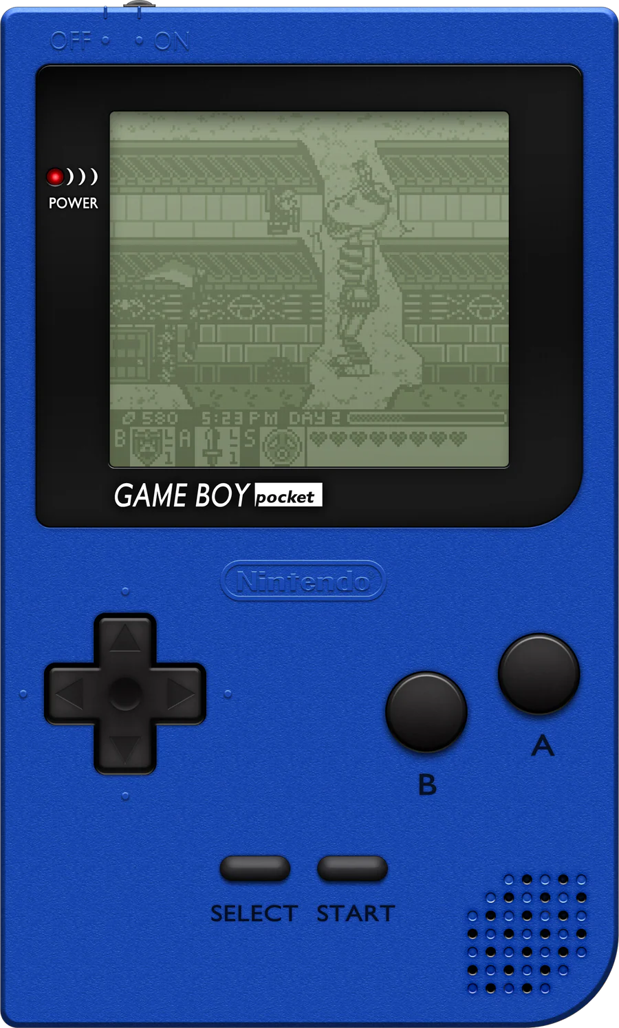 Nintendo Game Boy Pocket Console (Blue) | Genuine Nintendo | Tested & Working