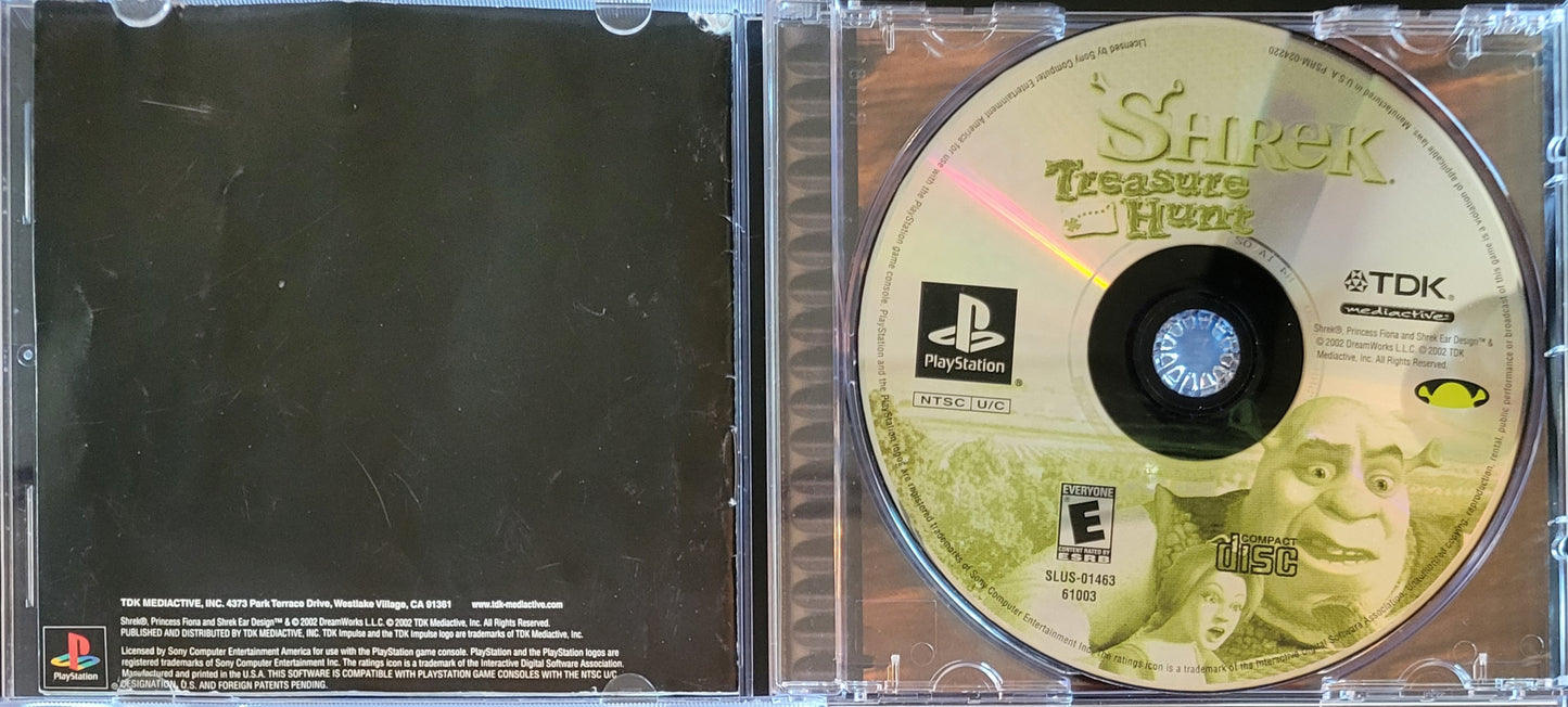 Shrek Treasure Hunt – Sony PlayStation 1 PS1 CIB – Re-Sealed (2002)