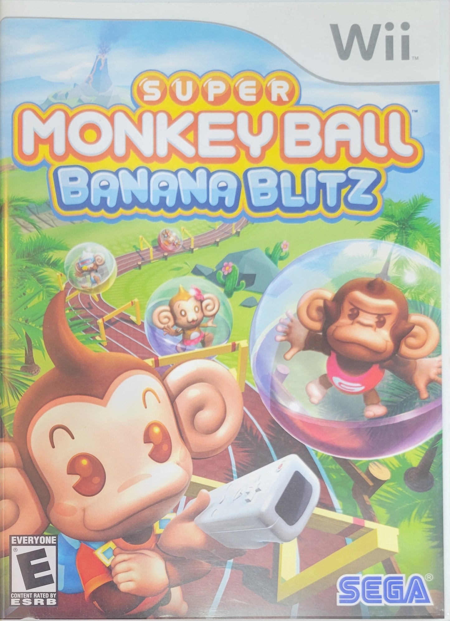 Super Monkey Ball: Banana Blitz – Nintendo Wii CIB – RE-SEALED + Like New