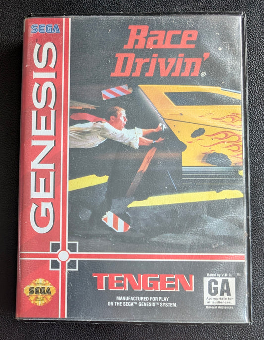 Race Drivin’ - Boxed CIB (Sega Genesis) | 1990 | Racing / Driving
