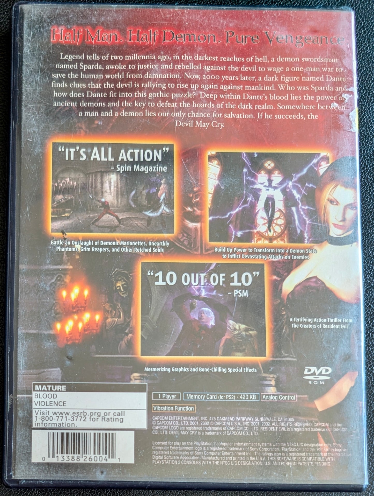 Devil May Cry: Greatest Hits (2001) - CIB PlayStation 2 (PS2) | RE-Sealed