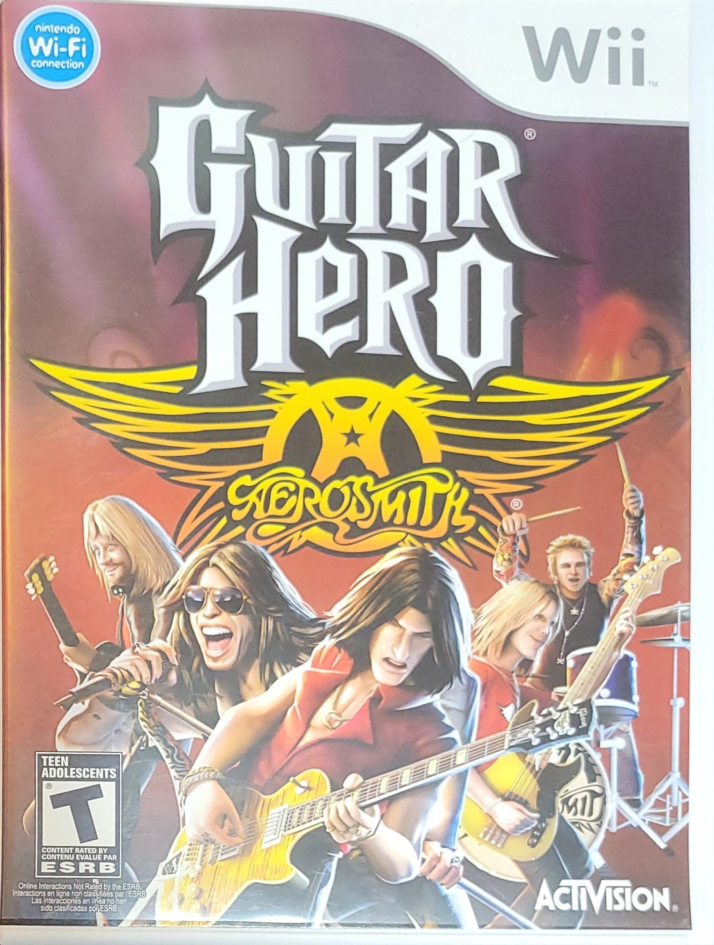 Guitar Hero Aerosmith – 2008 Nintendo Wii CIB Re-Sealed Like New