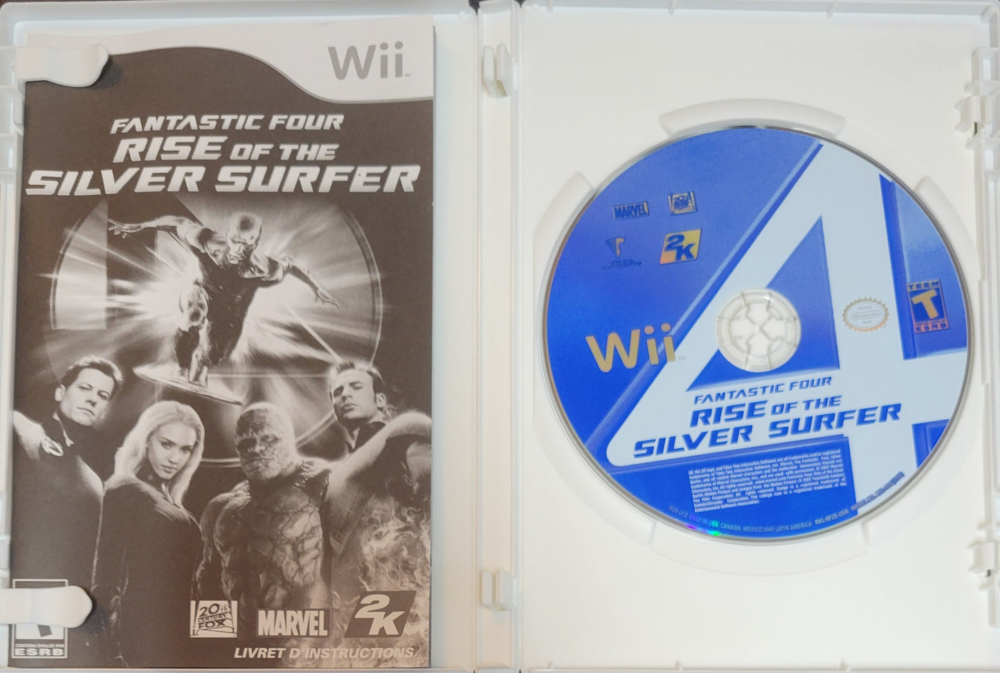 Fantastic Four: Rise of the Silver Surfer – Nintendo Wii CIB – RE-SEALED + Clean Disc