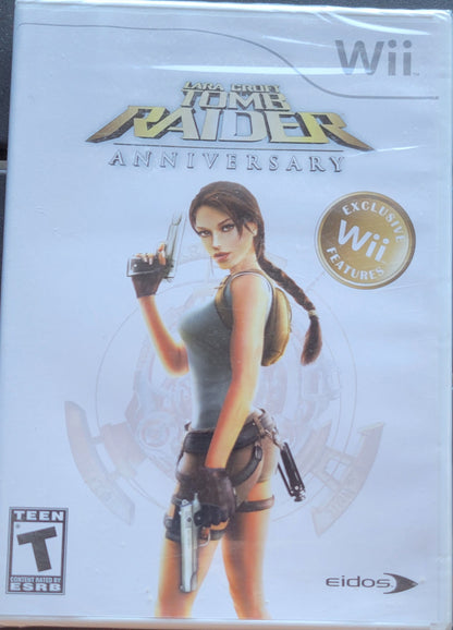 Tomb Raider *ANNIVERSARY EDITION* *SEALED* - Wii U - Ent. System 2014 CIB Clean Disc Tested & Working