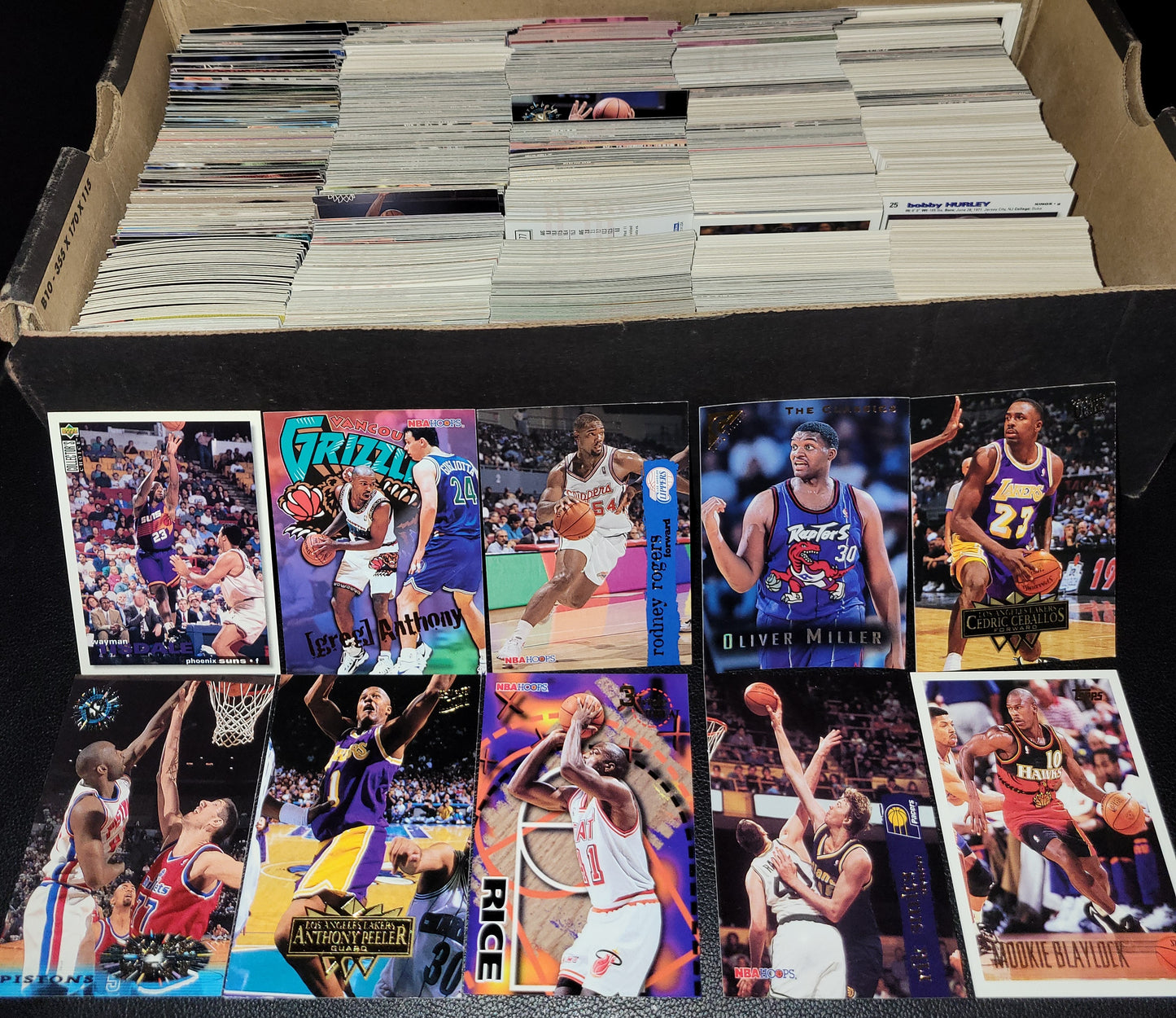 MASSIVE 80's 90's Basketball Cards Shoebox Untouched In 20 Years All Rarities Remain (If Any) Mint Condition NBA Memorabilia GREAT Shape Box Worth a Look!