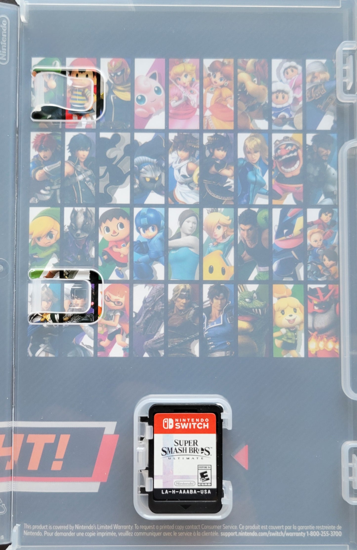 Super Smash Bros Ultimate - Nintendo Switch 2018 Like New + Protector