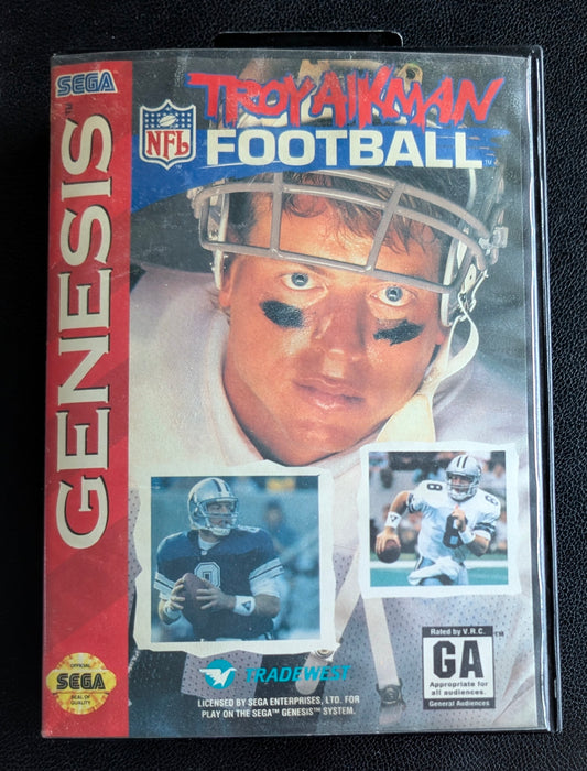 Troy Aikman Football - Boxed (Sega Genesis) | 1994 | Sports / Football