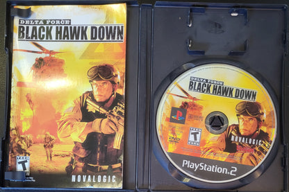 Delta Force: Black Hawk Down - Sony PlayStation 2 PS2 Pre-Owned Tested & Working Great Shape!