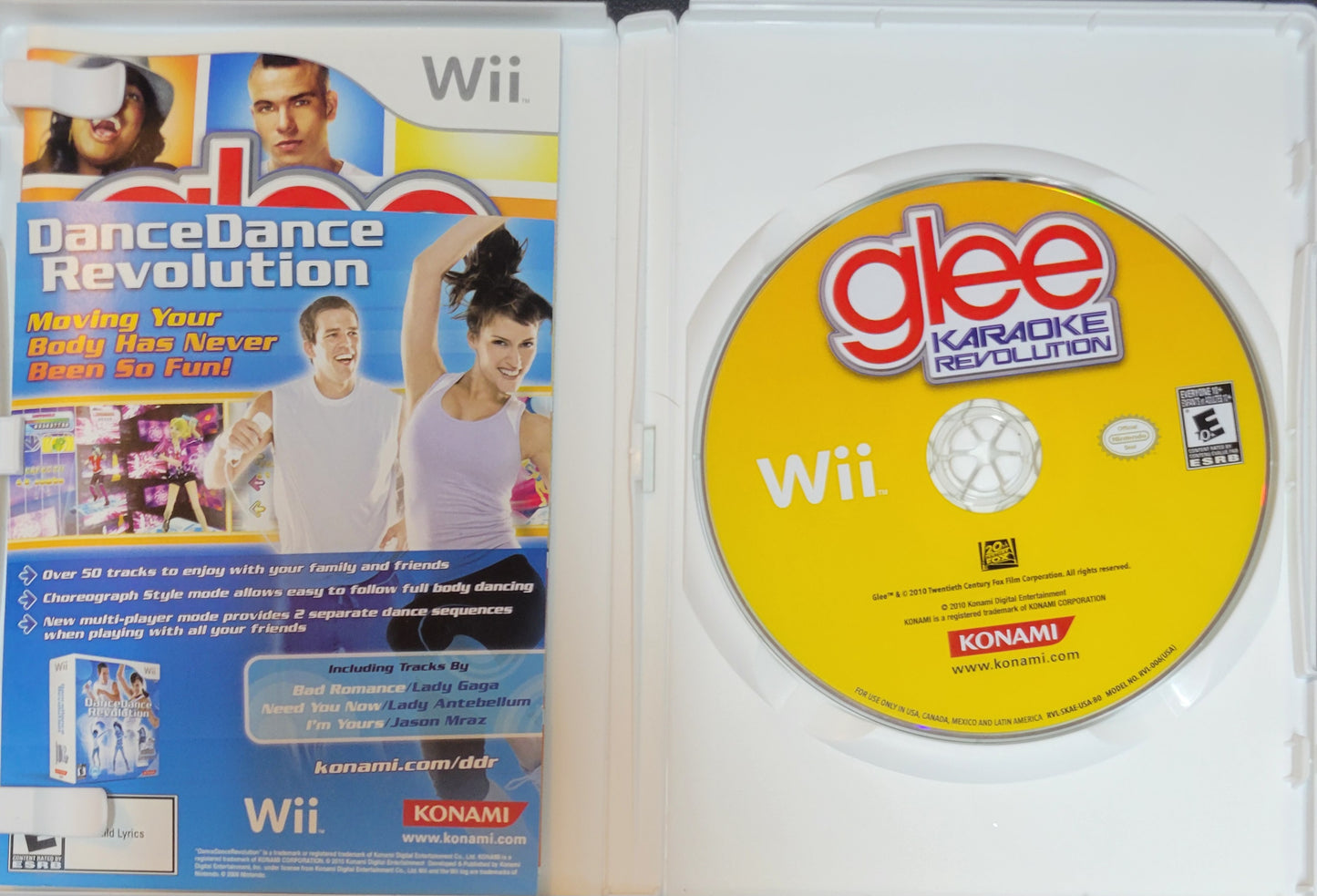 Glee Karaoke Revolution – 2009 Nintendo Wii CIB Re-Sealed Clean Disc
