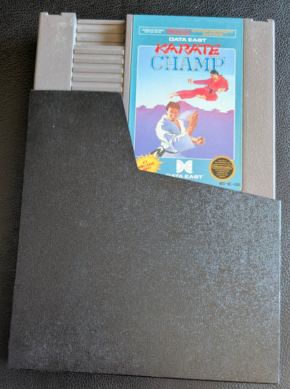 Karate Champ (1986) - Nintendo NES | Authentic | Cleaned & Tested + Protection Sleeve