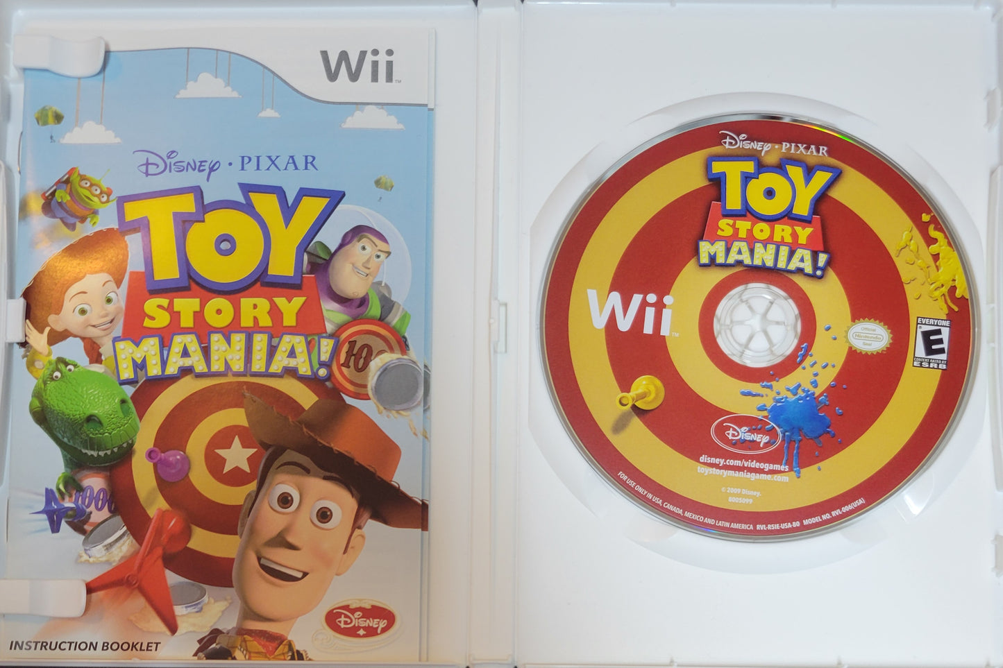 Toy Story Mania! – 2009 Nintendo Wii CIB Re-Sealed Clean Disc