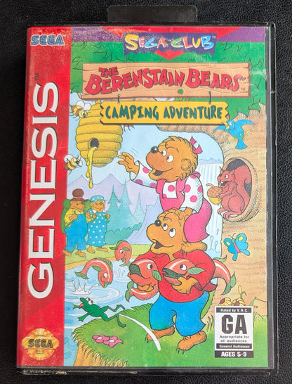 The Berenstain Bears: Camping Adventure - CIB (Sega Genesis) | 1994 | Action / Adventure