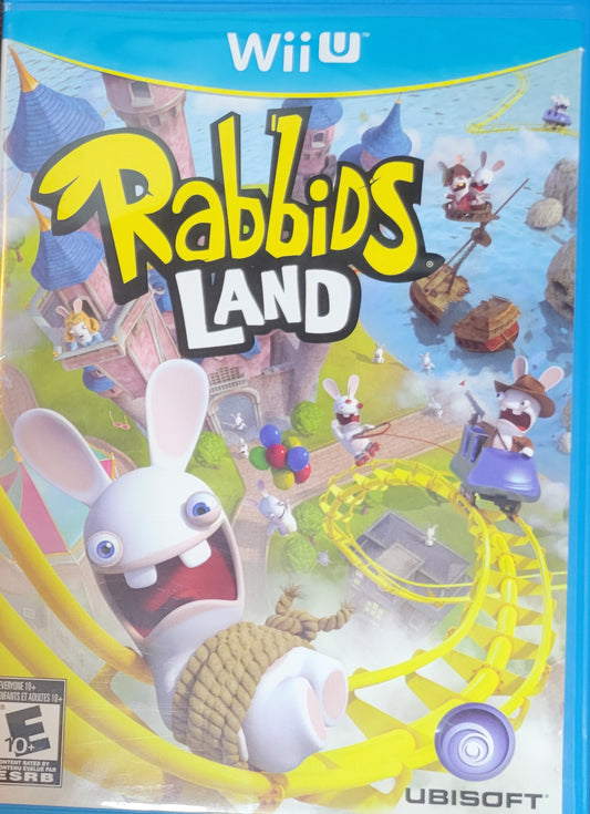 Rabbids Land – 2012 Nintendo Wii U CIB Re-Sealed Clean Disc