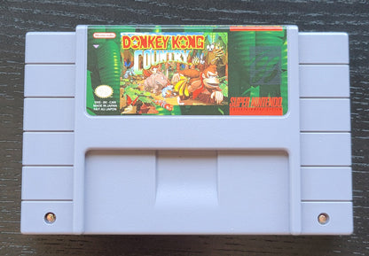 SNES Donkey Kong Country DKC Edition (Early Release) Super Nintendo Ent. System ● OPEN BOX! ● ALL INSERTS ● FACTORY PLASTIC ● IMMACULATE CONDITION