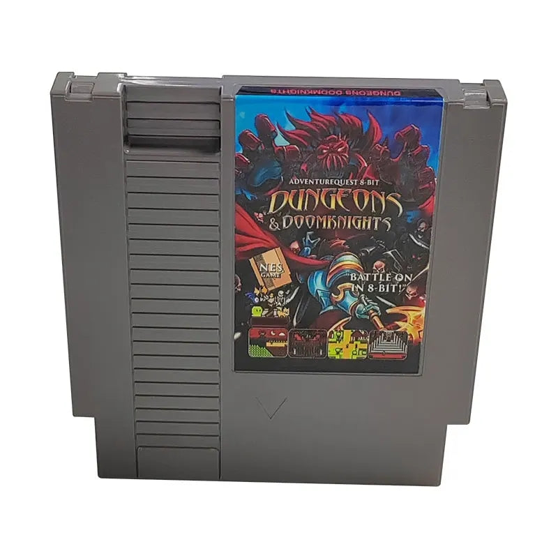 Dungeons & Doomknights - NES Nintendo Entertainment System 1983 72 Pin 8 Bit Video Game Cartridge