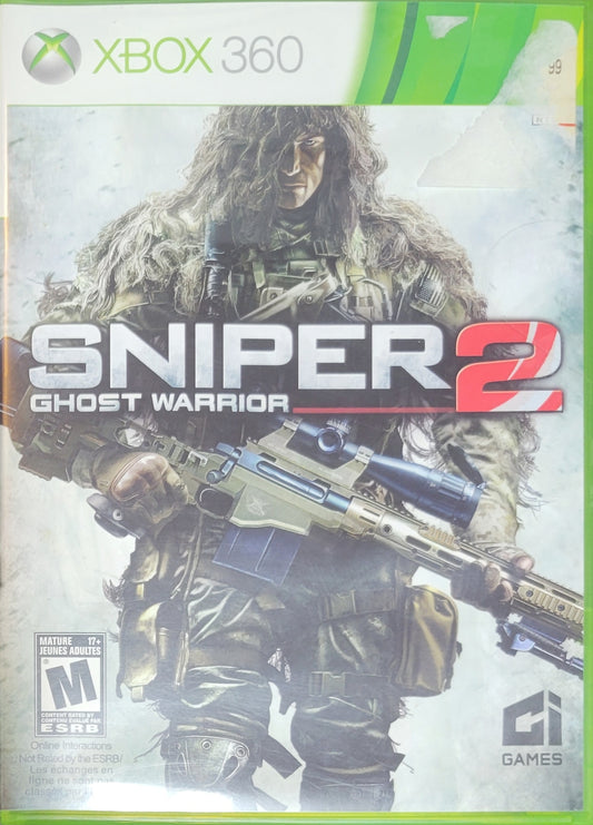 Sniper 2: Ghost Warrior – Microsoft Xbox 360 CIB – Clean Disc – RE-SEALED (2010)