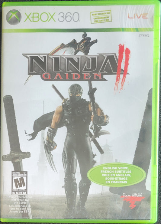 Ninja Gaiden 2 - (CIB) - Microsoft XBOX 360 - Pre-Owned Like New CLEAN DISC