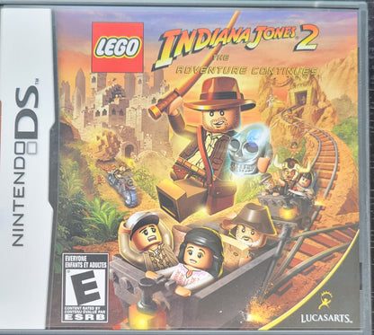 Indiana Jones 2: The Adventure Continues - Nintendo DS - Handheld Console NTSC Cartridge Only Tested & Working