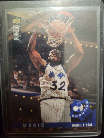 EARLY SHAQUILLE O'NEAL Upper DECK Basketball Cards Great Shape Protected Since New Smoke Free Home NBA Basketball Cards